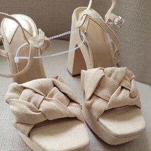 ANTONIO MELANI Tan Women's Heels